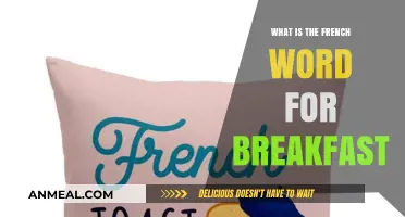 Discover the French Word for Breakfast: A Morning Meal Vocabulary Guide