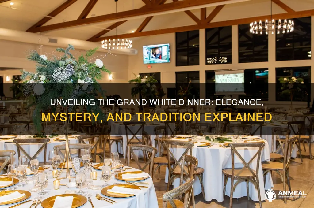 what is the grand white dinner about
