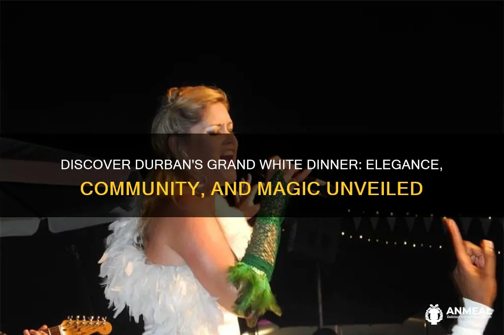 what is the grand white dinner durban