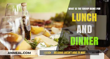 Meal Pairing: The Collective Term for Lunch and Dinner Explained