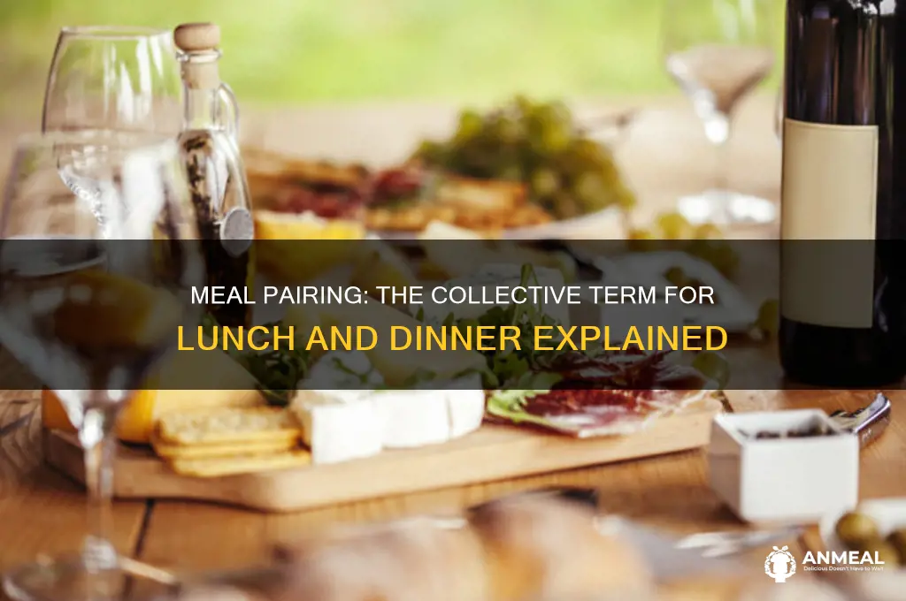 what is the group name for lunch and dinner