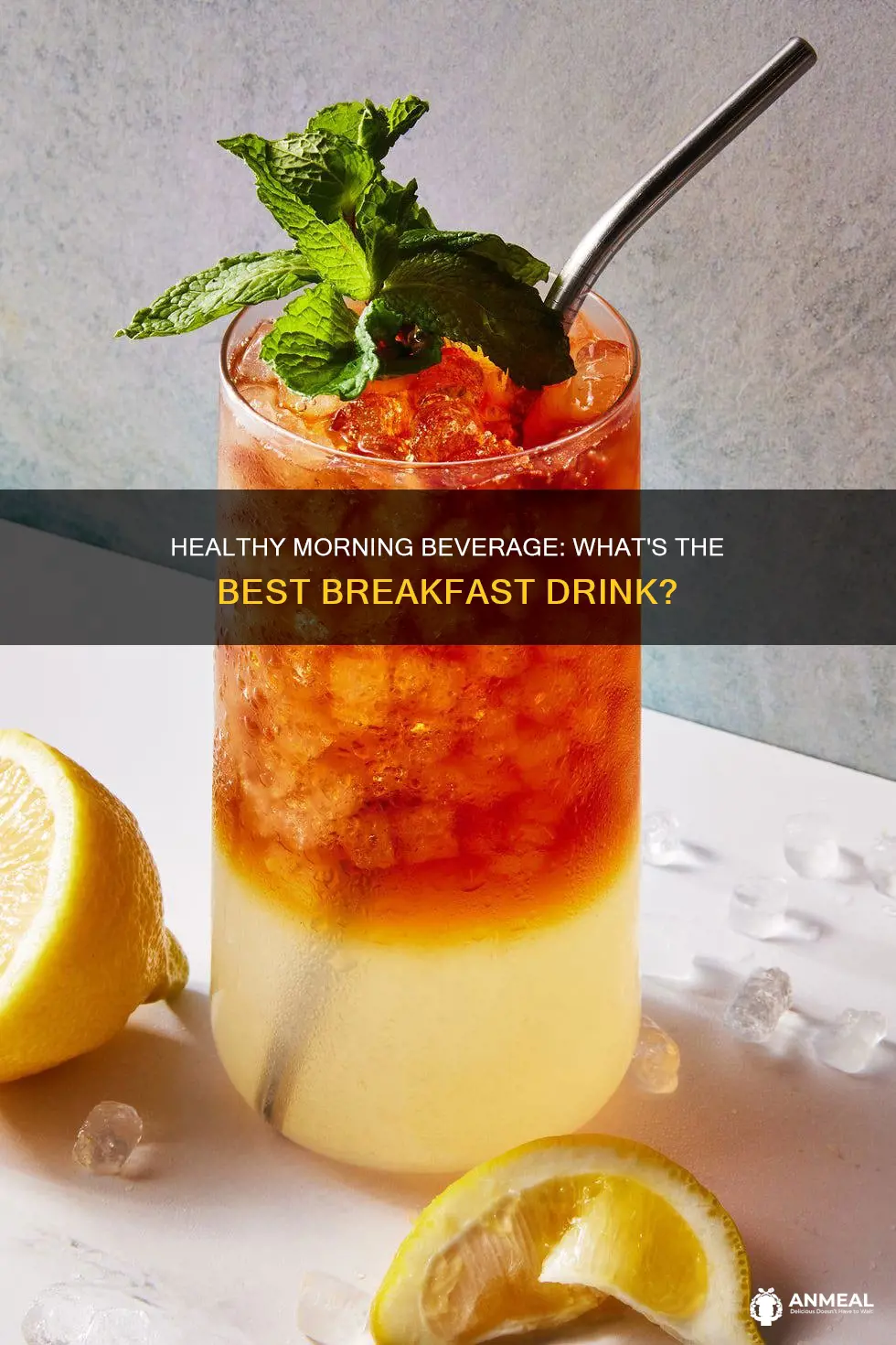 what is the healthiest breakfast drink
