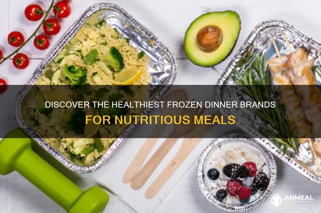 what is the healthiest frozen dinner brand