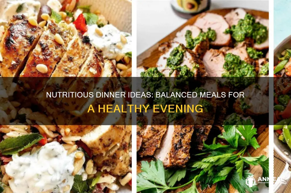 what is the healthy diet for dinner