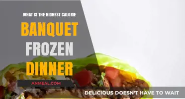Discover the Highest Calorie Banquet Frozen Dinner Options Available