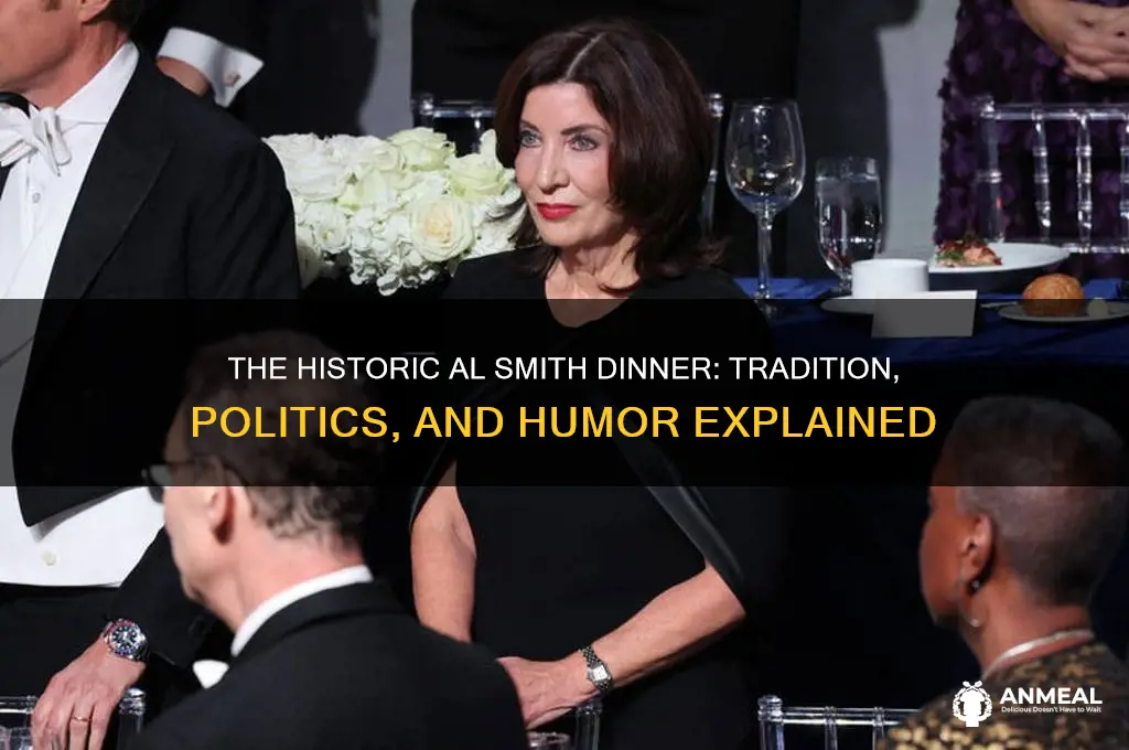 what is the historic al smith dinner