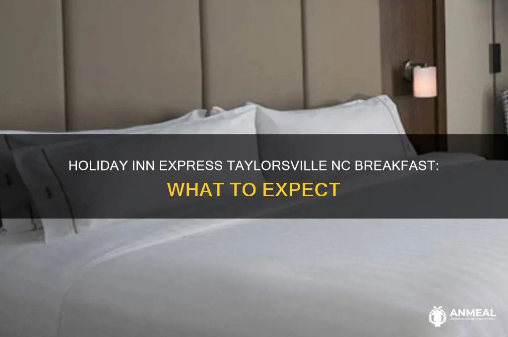what is the holiday inn express near taylorsville nc breakfast