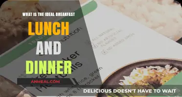 Perfect Daily Meals: Ideal Breakfast, Lunch, and Dinner Guide