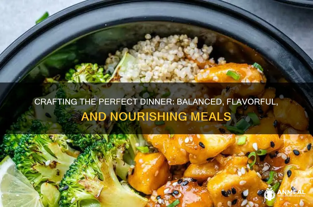 what is the ideal dinner
