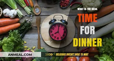 Perfect Dinner Timing: When to Eat for Optimal Health and Digestion