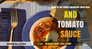 Israeli Breakfast Delight: Eggs and Tomato Sauce Explained