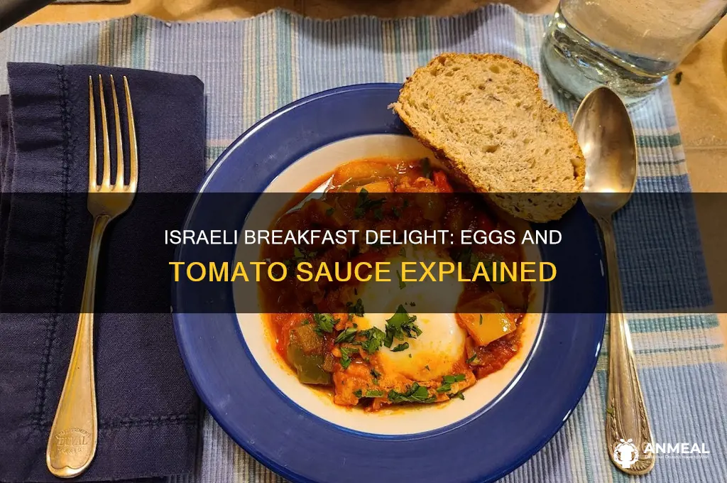 what is the israeli breakfast with eggs and tomato sauce