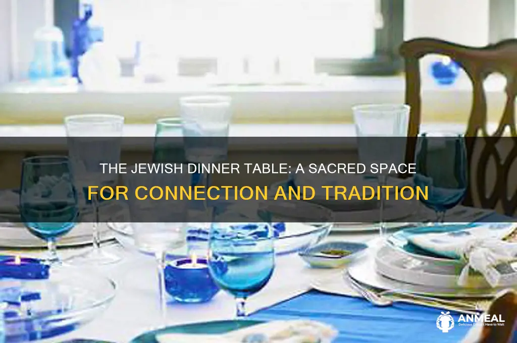 what is the jewish dinner table often compared to