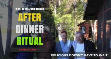 John Barban's After-Dinner Ritual: Unlocking Weight Loss Secrets