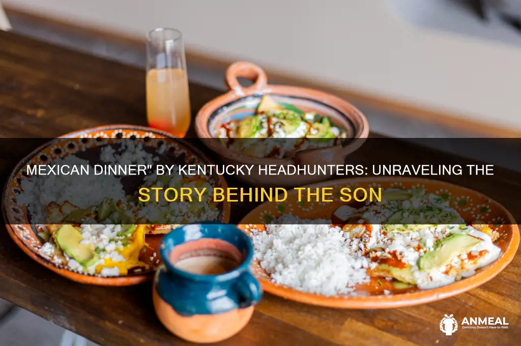 what is the kentucky heeadhunters song mexican dinner about