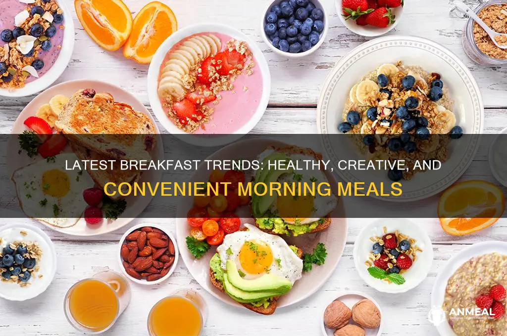 what is the latest breakfast trends