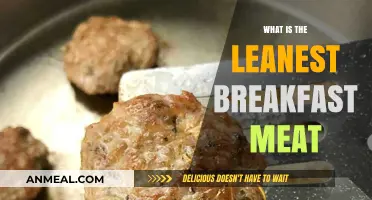 Discover the Leanest Breakfast Meat for a Healthy Morning Boost