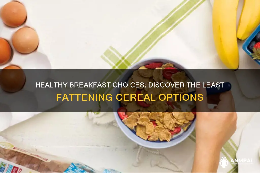 what is the least fattening breakfast cereal