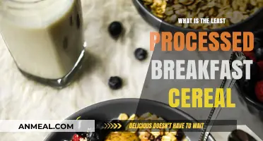 Discover the Least Processed Breakfast Cereal for a Healthier Morning