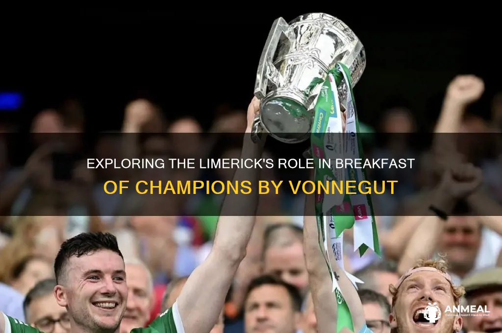 what is the limerick in breakfast of champions