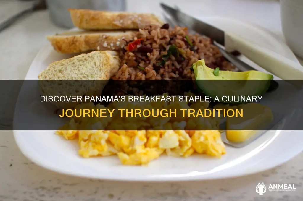 what is the main breakfast food consumed in panama