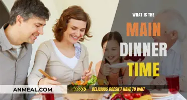 When Do Families Typically Gather for Dinner: Exploring Main Meal Times