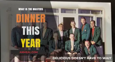 The Masters Dinner 2023: Menu, Traditions, and Highlights Revealed