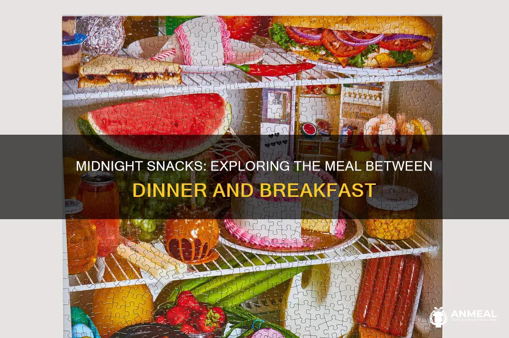 what is the meal between dinner and breakfast
