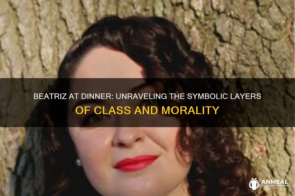 what is the meaning behind the movie beatriz at dinner