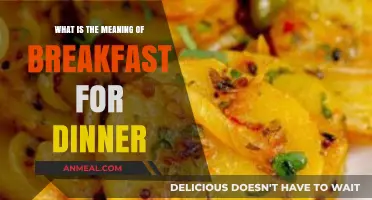 Breakfast for Dinner: Redefining Meals, Blending Traditions, and Embracing Flexibility