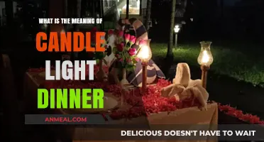 Romantic Ambiance: Unveiling the Meaning of Candlelight Dinner Experiences