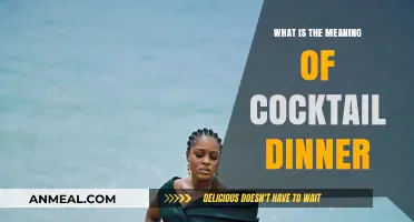 Understanding the Meaning and Elegance of a Cocktail Dinner