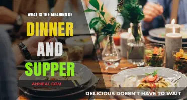 Dinner vs. Supper: Unraveling the Meaning Behind Evening Meals