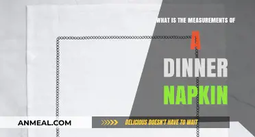 Perfect Dinner Napkin Size: Dimensions and Folding Tips for Elegance