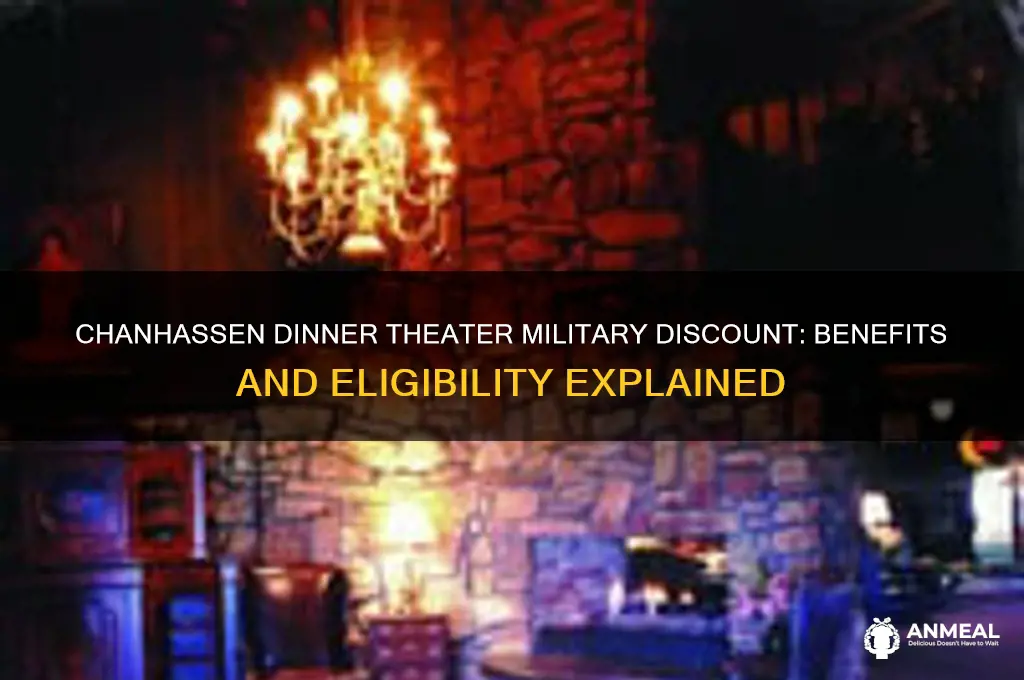 what is the military discount at chanhassen dinner theater