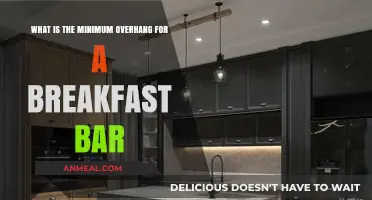 Ideal Breakfast Bar Overhang: Design Tips for Comfort and Functionality