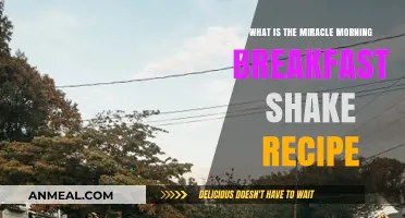Energize Your Day: The Miracle Morning Breakfast Shake Recipe