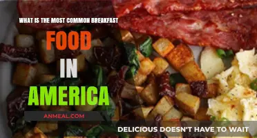 America's Breakfast Staple: The Most Common Morning Meal Revealed