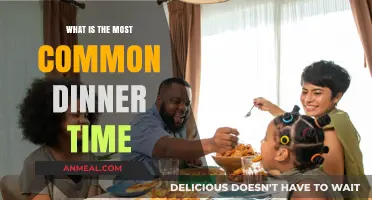 When Do Most People Eat Dinner? Exploring Common Evening Meal Times