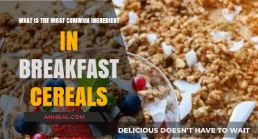 Unveiling the Top Ingredient in Your Morning Cereal Bowl