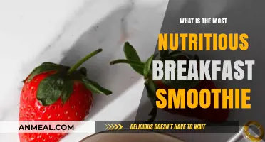 Boost Your Morning with the Ultimate Nutritious Breakfast Smoothie Recipe