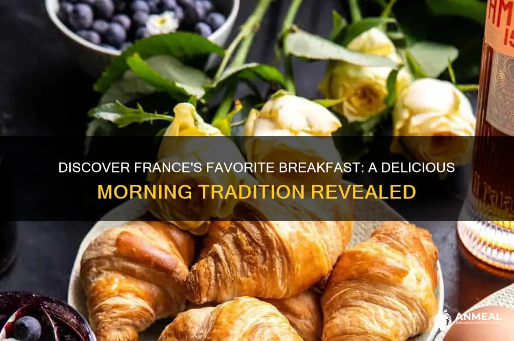 what is the most popular breakfast in france