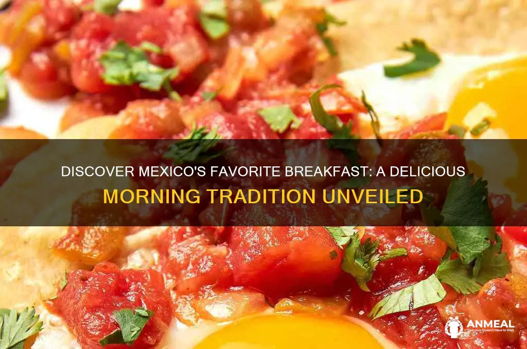 what is the most popular breakfast in mexico
