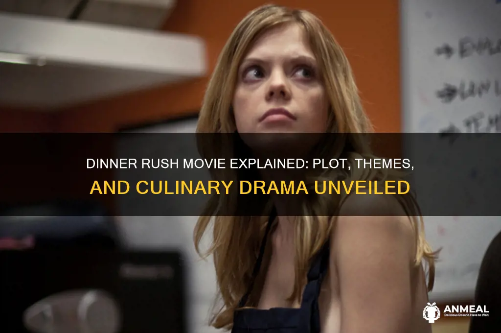what is the movie dinner rush about