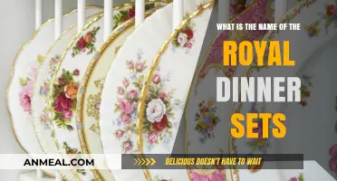 Royal Dinner Sets: Unveiling the Names of Regal Tableware Collections