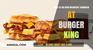Burger King's New Breakfast Sandwich: A Tasty Morning Delight