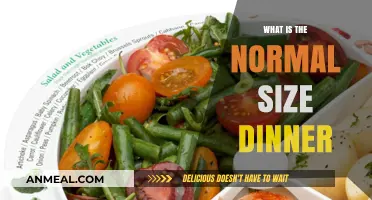 Understanding the Standard Portion Size for a Balanced Dinner