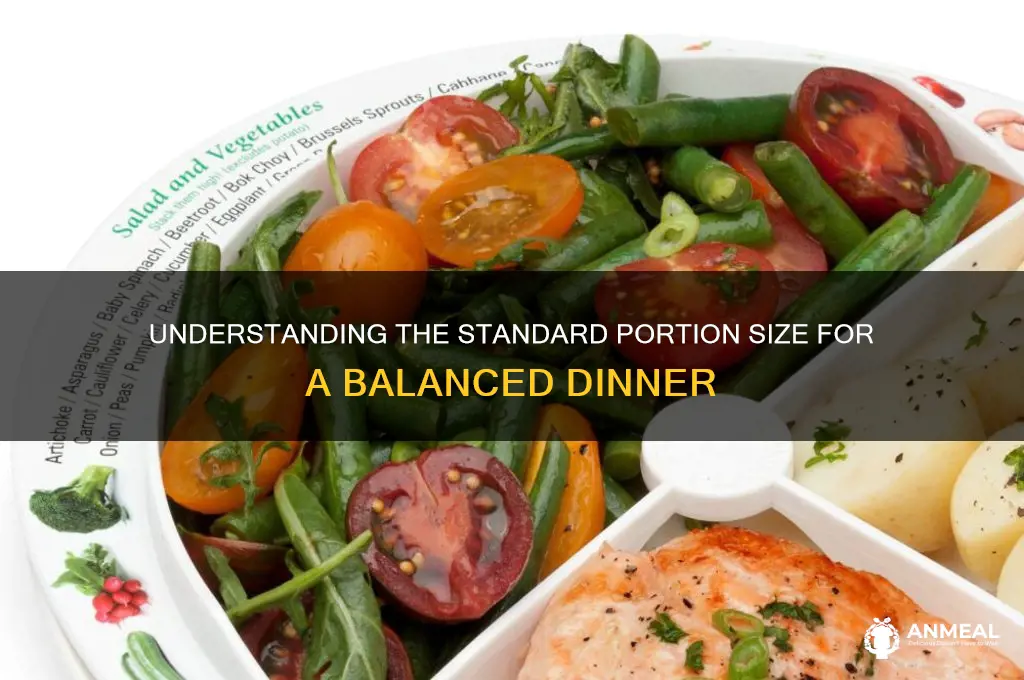 what is the normal size dinner