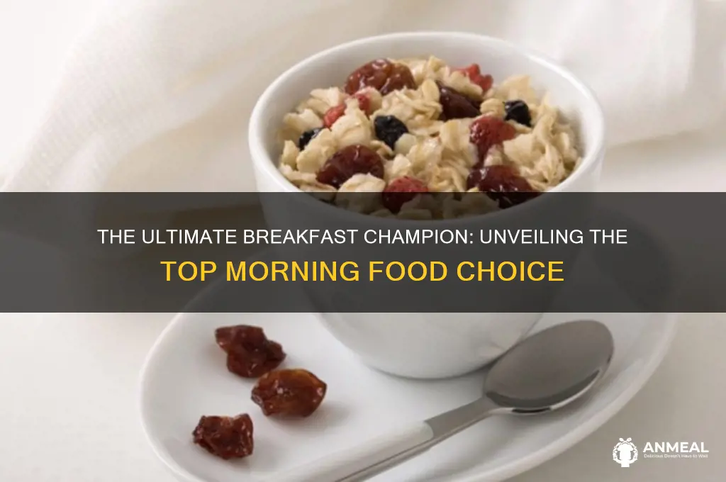 what is the number 1 breakfast food