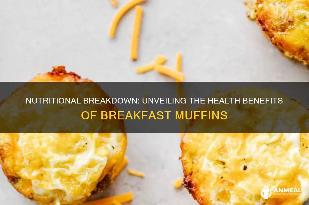 what is the nutritional value of breakfast muffin